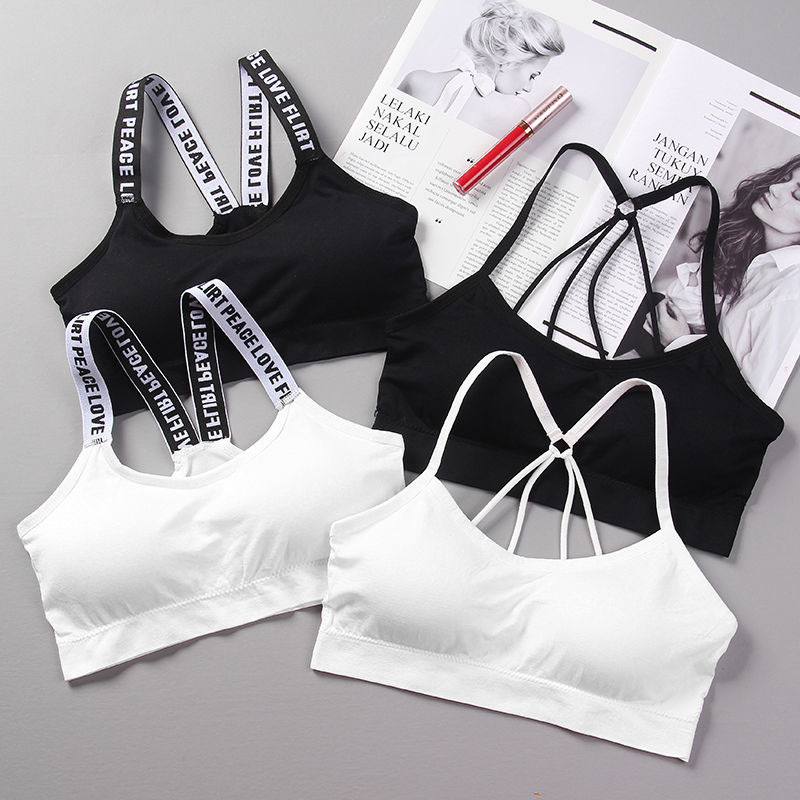 T Shirt Bra Seamless - Reggiseno sportivo da donna traspirante sexy