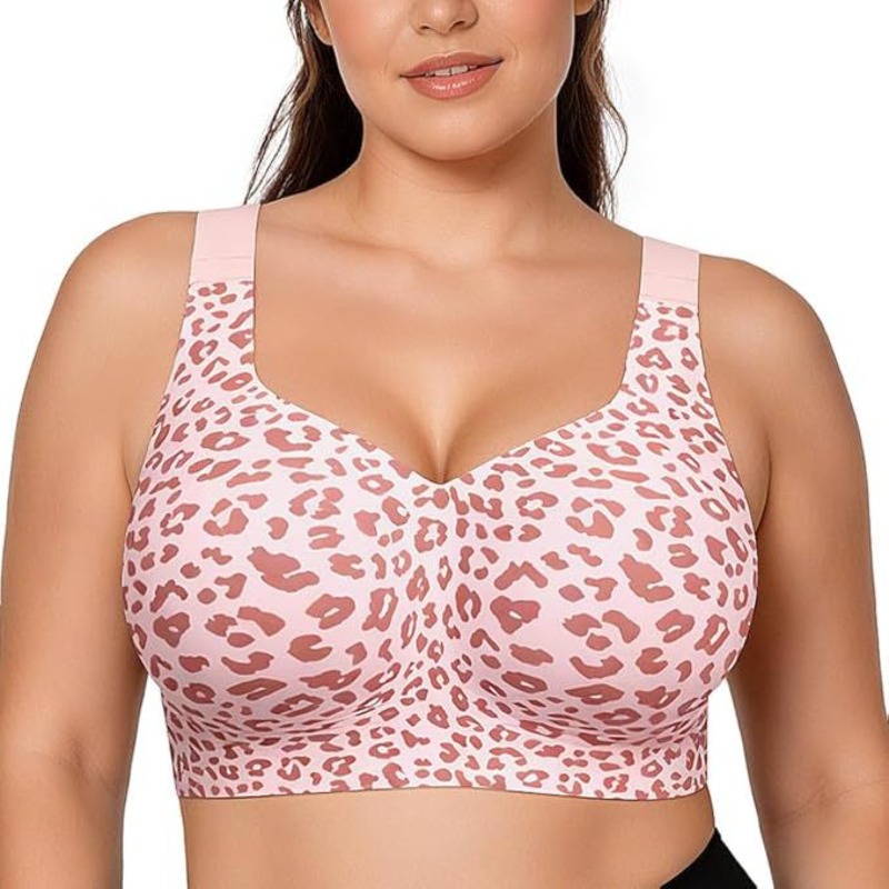 Full Coverage Bra - Reggiseni Leopard Jelly senza ferretto, push-up,