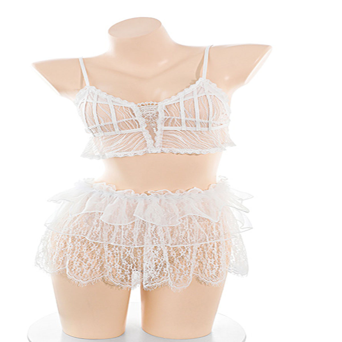 LISM Set di lingerie da donna  - Lace Bralette Set recensione e prezzo